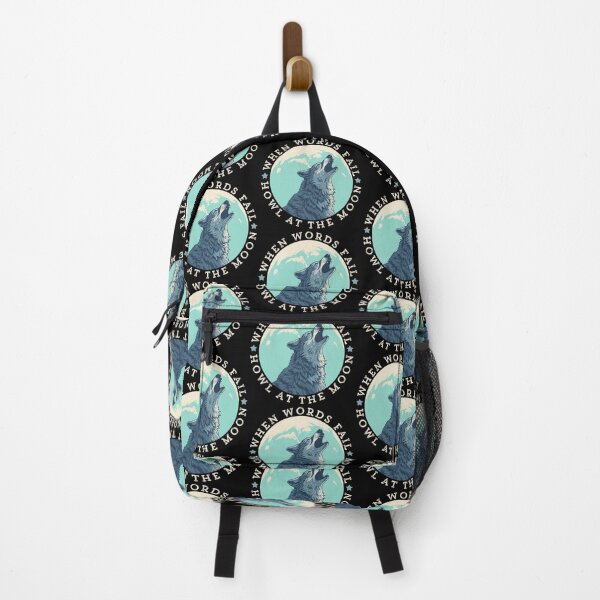Item preview, Howl at the Moon, Wolf, Nature, Wilderness, Wildlife Design designed and sold by Proverbial Wisdom Design.