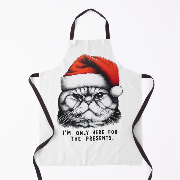 Item preview, Grumpy Cat in a Santa Hat designed and sold by OikieToikie.