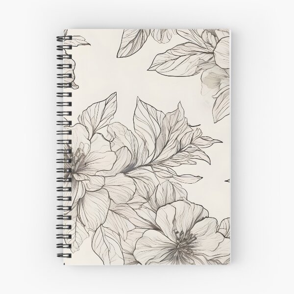 Item preview, Elegarta Design - Art nouveau - Mucha Inspired Art - Vintage beige flower pattern designed and sold by Mucha-style-art.
