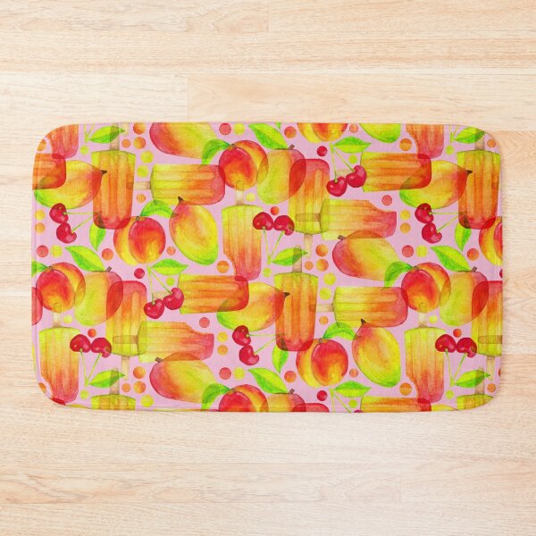 Item preview, Summer Mango Pop on Pink designed and sold by MilaMooDesigns.