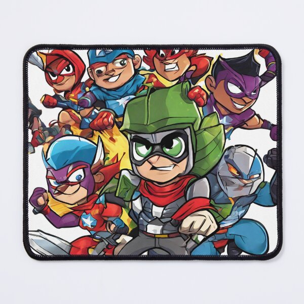 Item preview, Toon Squad Assemble: Unleash Your Inner Hero designed and sold by Aleksandar Ivanov.