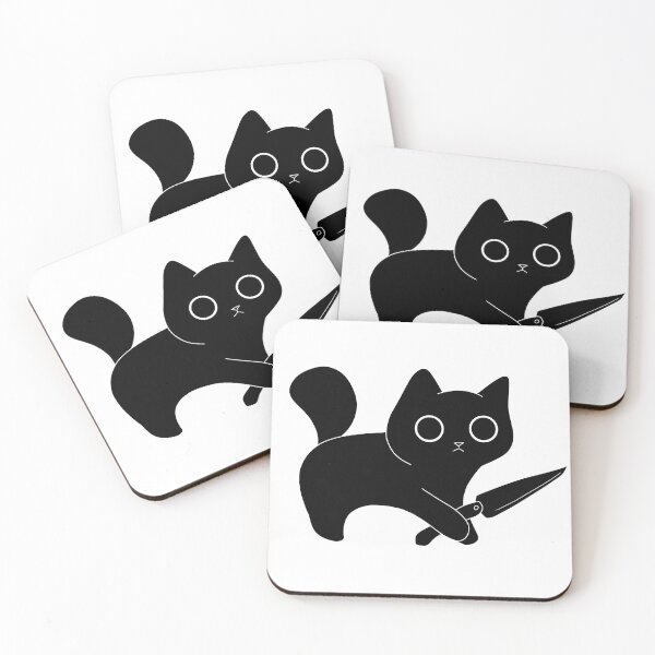 Item preview, Threatening cat designed and sold by Moreal-.