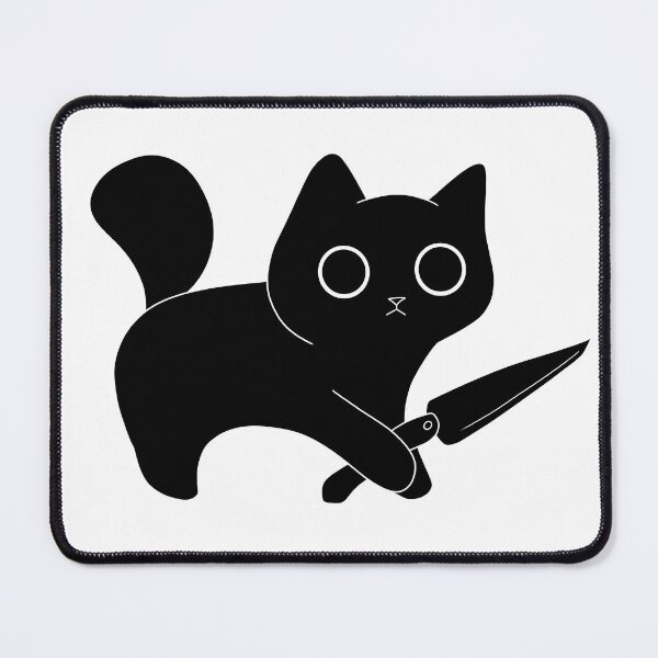 Item preview, Threatening cat designed and sold by Moreal-.
