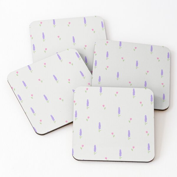 Item preview, Floral patterns lavender and tulips  designed and sold by Krutikapatil10.