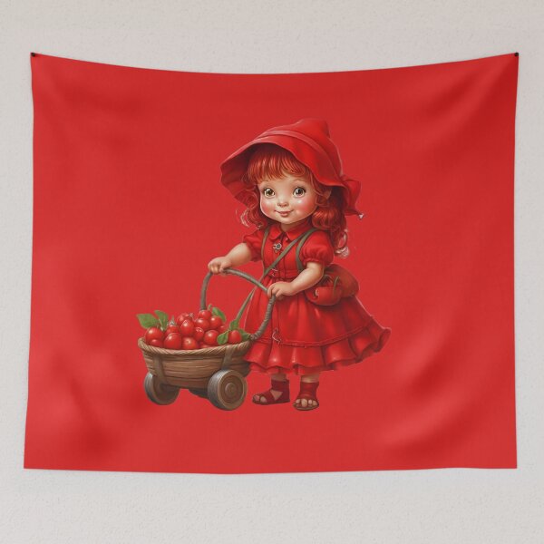 Item preview, pushing her red tomatos  designed and sold by aledfychan.