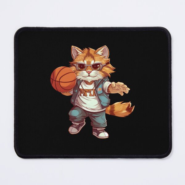 Item preview, cool basketball cat designed and sold by Soulskier.