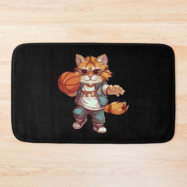 Item preview, cool basketball cat designed and sold by Soulskier.
