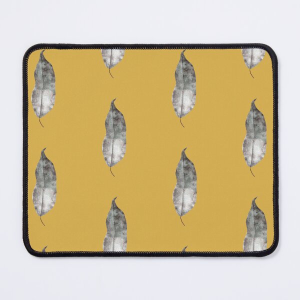 Item preview, Dry grey tree leaf in watercolors designed and sold by TinyFlowerArt.