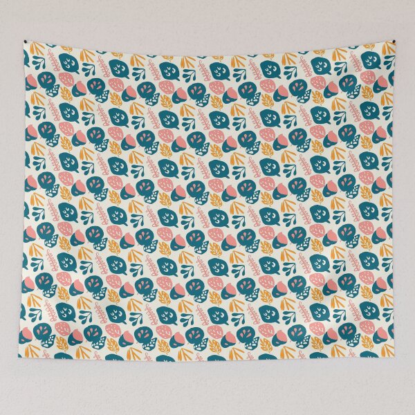 Item preview, Bright Spring / Clear Spring pattern, skin-tone matching, personal color analysis, PCA, leaves designed and sold by look4seasons.