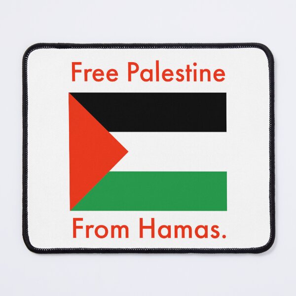 Item preview, Free Palestine from Hamas designed and sold by Rachel the Artist .