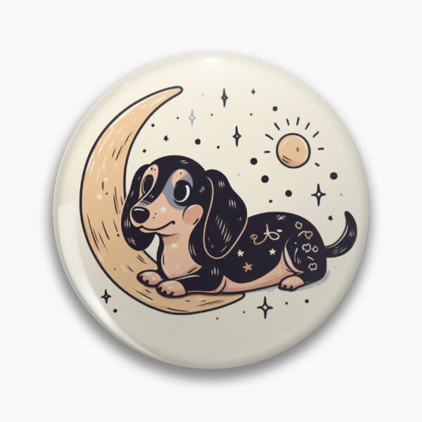 Item preview, Old school style daschund lost in space designed and sold by thebennington12.
