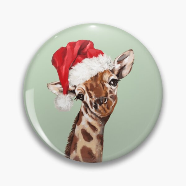 Item preview, Christmas Giraffe in Grey designed and sold by bignosework.