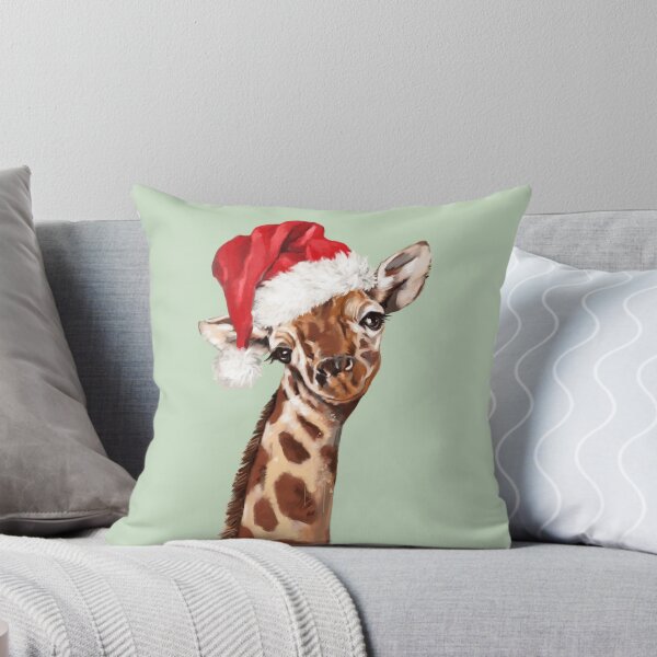 Artikel-Vorschau von Weihnachtsgiraffe im Grau, designt und verkauft von bignosework.