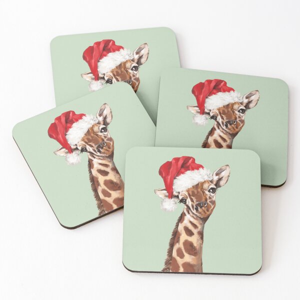 Item preview, Christmas Giraffe in Grey designed and sold by bignosework.