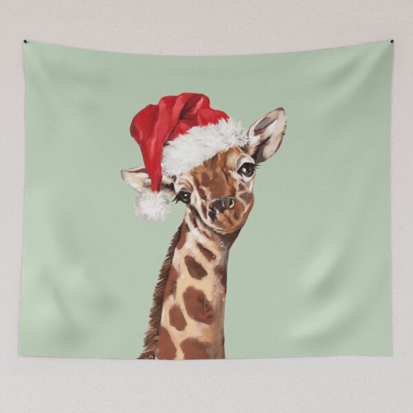 Item preview, Christmas Giraffe in Grey designed and sold by bignosework.