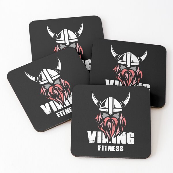 Item preview, red beard viking symbol beard beards fitness strength training strongman weight training bodybuilding designed and sold by AndreMi.