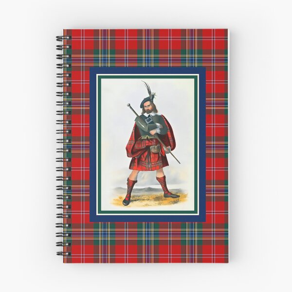 Item preview, Clan MacLean Vintage Portrait Tartan Border designed and sold by plaidwerx.