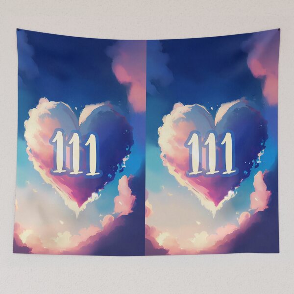 Item preview, 111 Angel Number: A Tapestry of Cosmic Serenity designed and sold by EvaAngel.