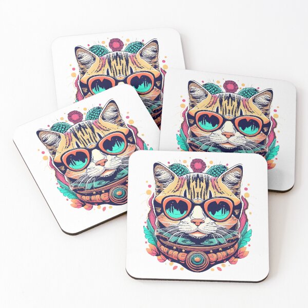 Item preview, Crazy about cats designed and sold by SabyDigitalArt.
