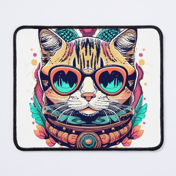 Item preview, Crazy about cats designed and sold by SabyDigitalArt.