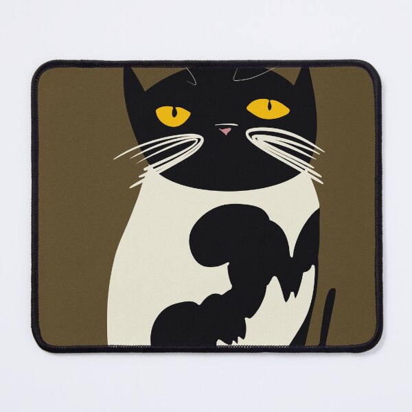 Item preview, "Chonky Tuxie" - Black and White Oreo House Cat designed and sold by pngrktes-art.