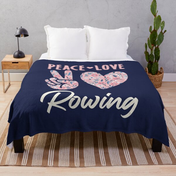Item preview, Peace Love Rowing designed and sold by jaygo.
