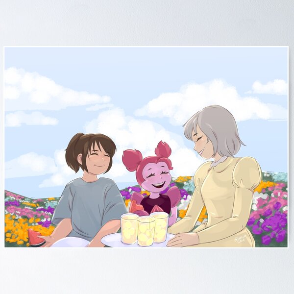 Item preview, Garden | Chihiro, spinel, and Sophie  designed and sold by hellolalaArt.
