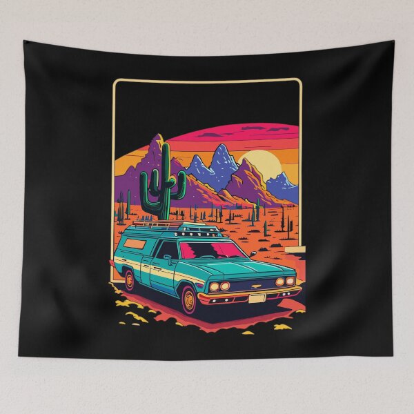 Item preview, Sandstorm Symphony: 80s Nomad Night designed and sold by waterhutch.
