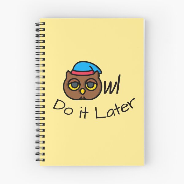 Item preview, Owl Do It Later designed and sold by Nesro34.