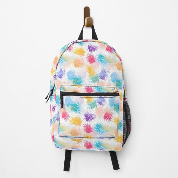 Item preview, Coconut leaf pattern in rainbow tones designed and sold by SasiPen.