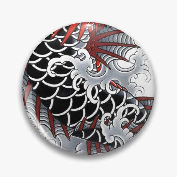 Item preview, Yakuza 7/Yakuza Like A Dragon - Ichiban's Koi Tattoo designed and sold by Amanda Young.