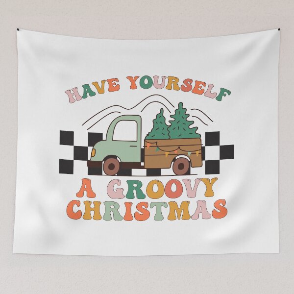 Item preview, Have Yourself a Groovy Christmas designed and sold by designsbyvickij.