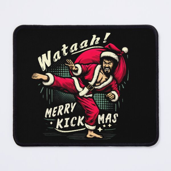 Item preview, Merry Kickmas from Kung Fu Santa  designed and sold by blindninja.