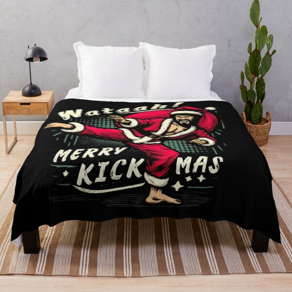 Item preview, Merry Kickmas from Kung Fu Santa  designed and sold by blindninja.