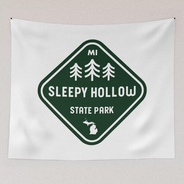 Item preview, Sleepy Hollow State Park Michigan Rhombus designed and sold by bivenart.