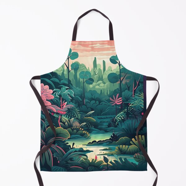 Item preview, Colorful Tropical Forest designed and sold by Bomba Visual.