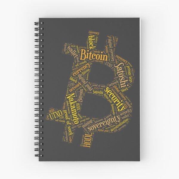 Item preview, Bitcoin Symbol Wordcloud for Darker Backgrounds designed and sold by WordsYouLove.