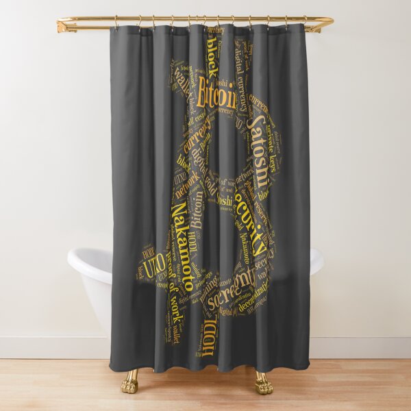 Item preview, Bitcoin Symbol Wordcloud for Darker Backgrounds designed and sold by WordsYouLove.