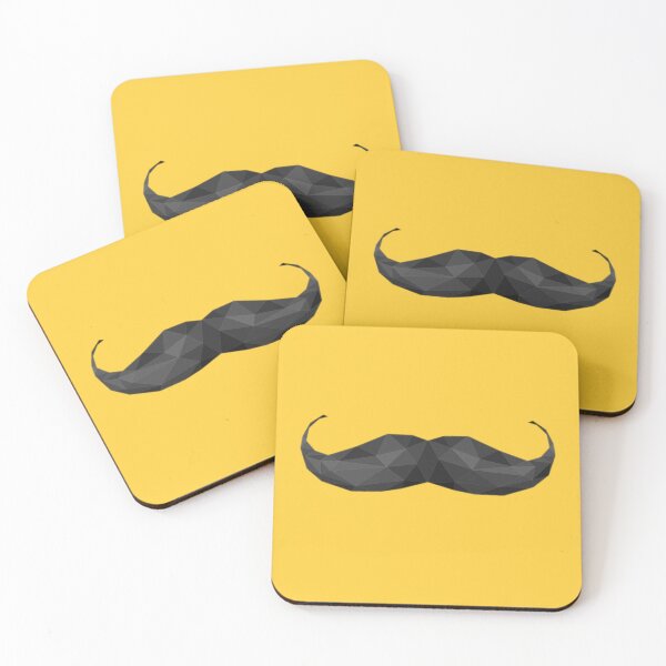 Item preview, 3D mustache with black diamond effect designed and sold by ALi-creations.