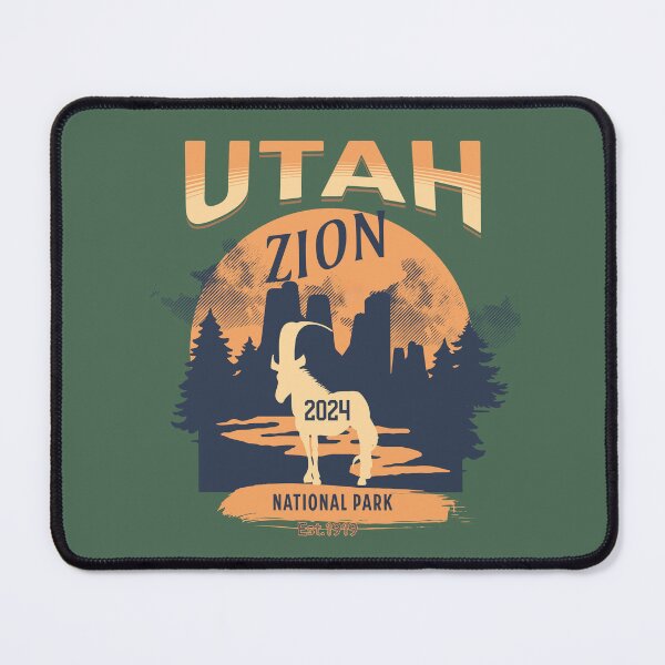 Item preview, Zion National Park Utah designed and sold by WanderQuestCo.