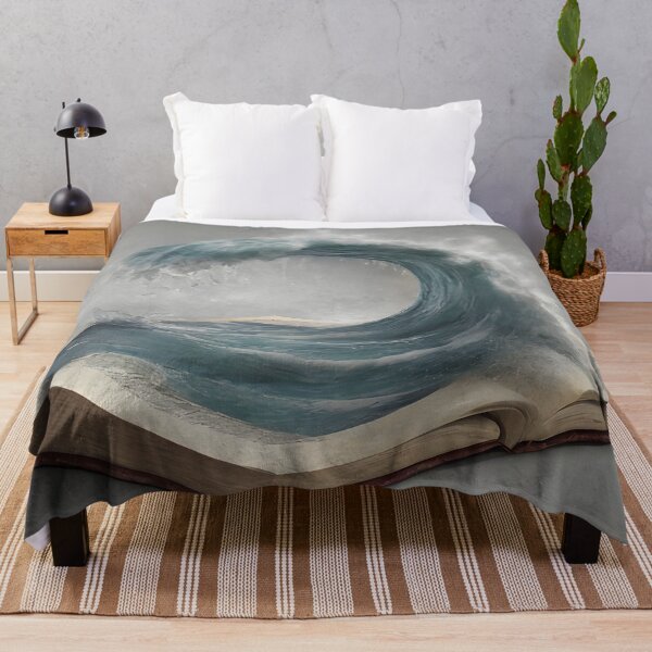 Item preview, Wave Coming Out of a Book - Cool Art designed and sold by joejiing.