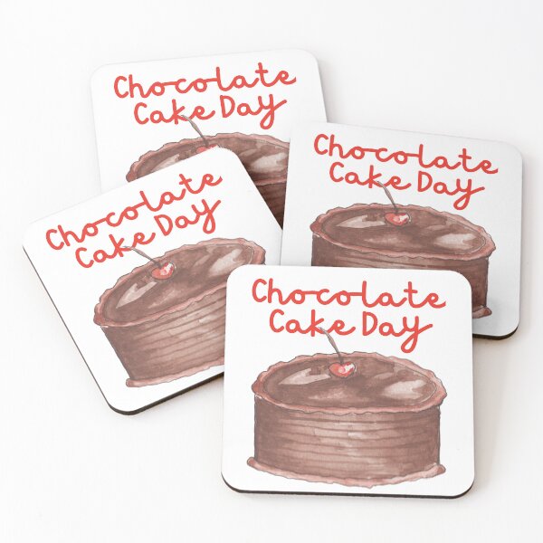Item preview, National Chocolate Cake Day designed and sold by Simo0455.
