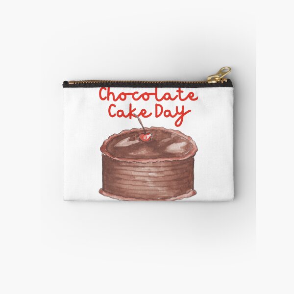 Item preview, National Chocolate Cake Day designed and sold by Simo0455.