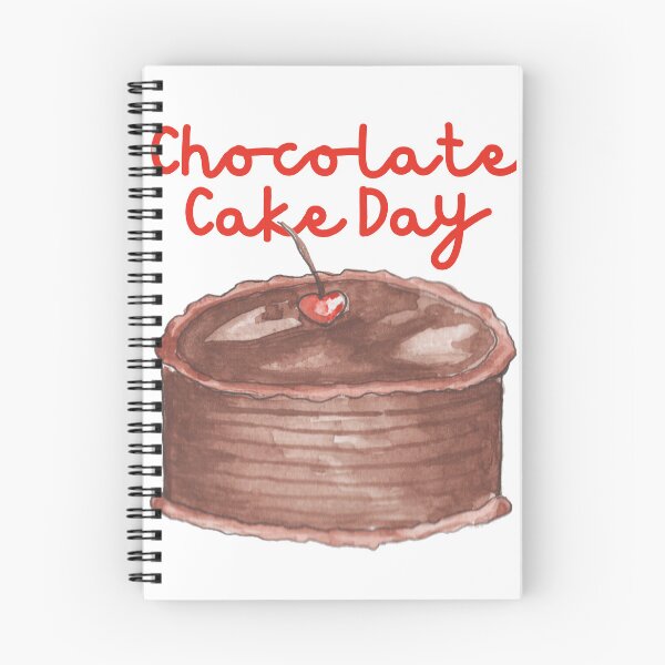 Item preview, National Chocolate Cake Day designed and sold by Simo0455.
