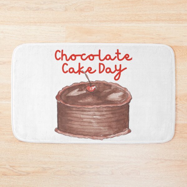 Item preview, National Chocolate Cake Day designed and sold by Simo0455.