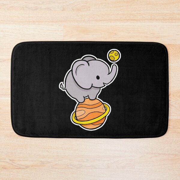 Item preview, Cute Elephant on a Planet, Science designed and sold by TalesOfScience.