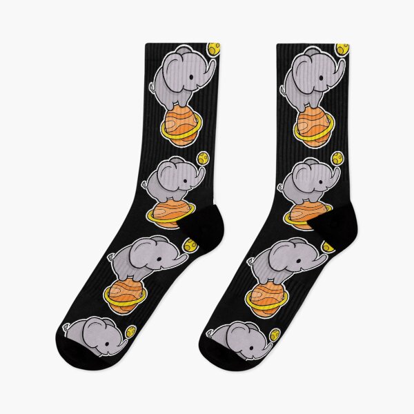 Item preview, Cute Elephant on a Planet, Science designed and sold by TalesOfScience.