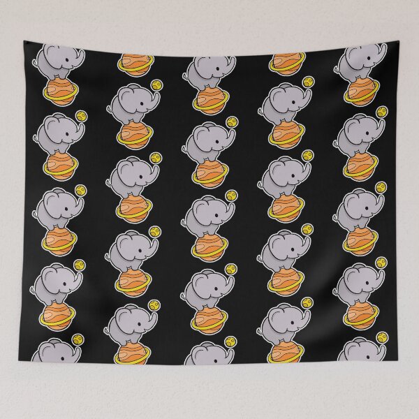 Item preview, Cute Elephant on a Planet, Science designed and sold by TalesOfScience.