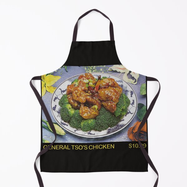 Item preview, General Tso's Chicken | Retro Chinese Food Menu Board designed and sold by theoralcollage.