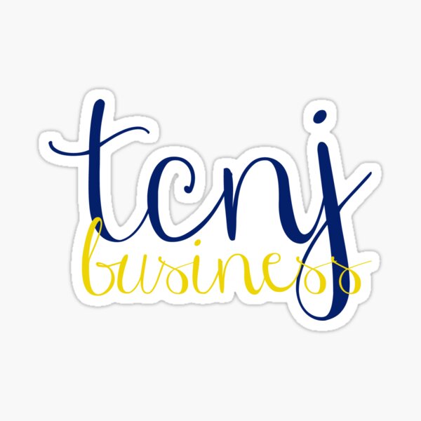 Item preview, TCNJ business  designed and sold by Sam Palahnuk.